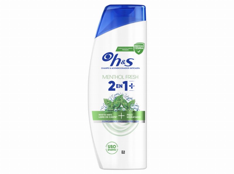 Champô H&S Mentol 2Em1 Plus 400 ml