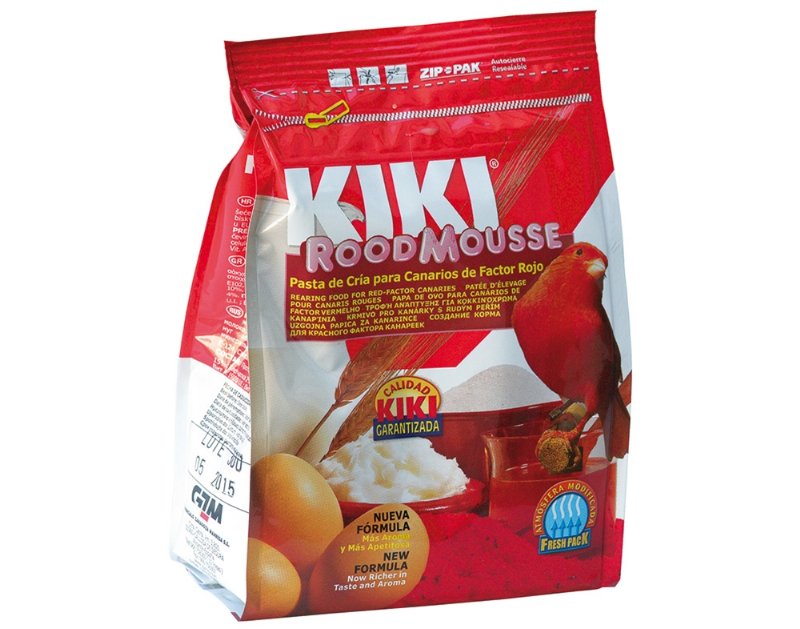 Papa Criacão Para Canário Kiki Vermelha 300 g