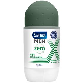 Desodorizante Roll-On Zero % Respect & Control Sanex 50 ml