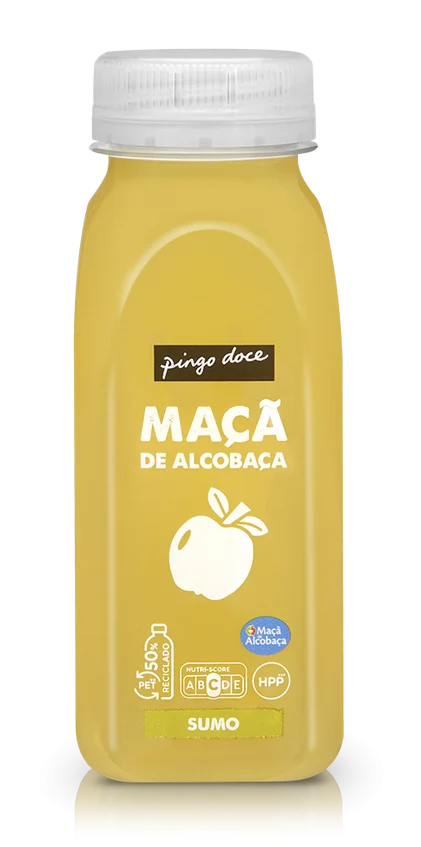 Sumo Natural Maçã Pingo Doce 0.25L