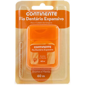 Fio Dentário Expansivo Menta 60M Continente 1 Un