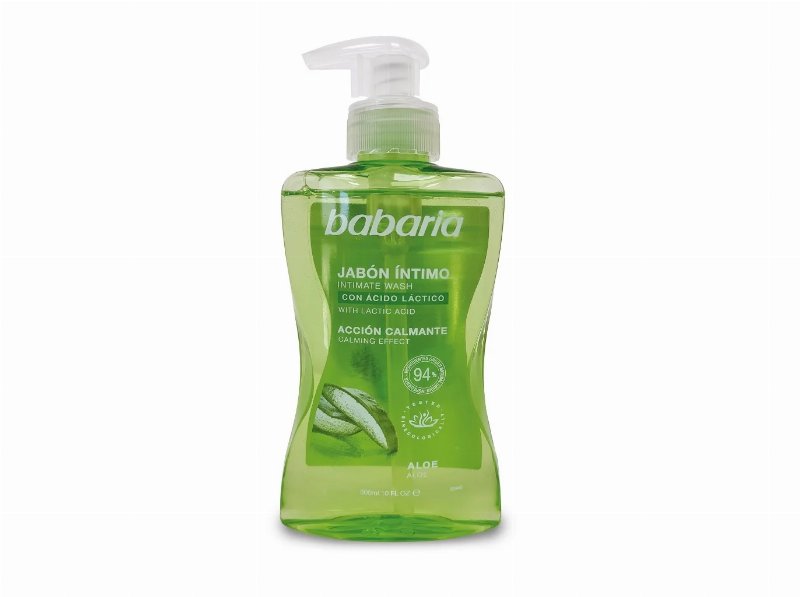 Sabonete Intimo Aloe Vera Babaria 300 ml.