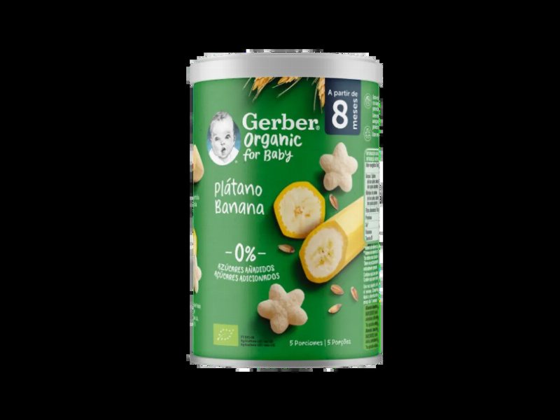 Organic Puffs Cereais E Banana