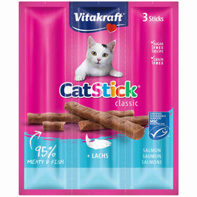 Snack Para Gato Stick Mini Salmão E Truta Vitakraft 3 Un (18 g)