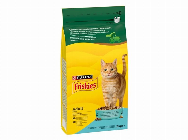 Ração Para Gato Friskies Com Atum E Legumes 2 kg