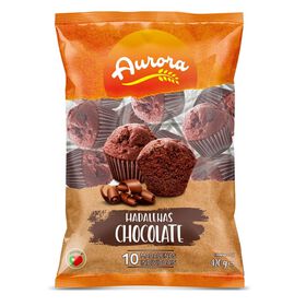 Madalenas De Chocolate Aurora 420 gr (10 Un)