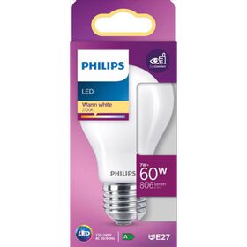 Lâmpada Led Standard E27 2700K 60W Philips 1 Un