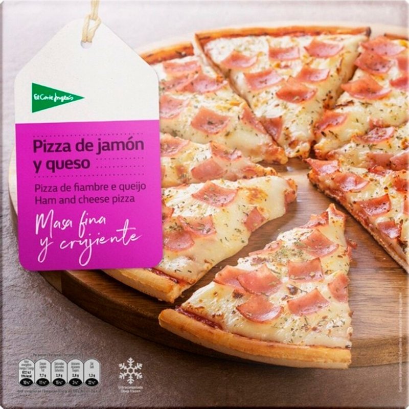 Pizza De Fiambre E Queijo 380 g