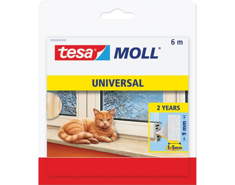 Fita Espuma Tesamoll Universal 6Mx9Mm
