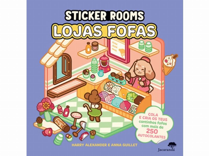 Livro Lojas Fofas - Sticker Rooms