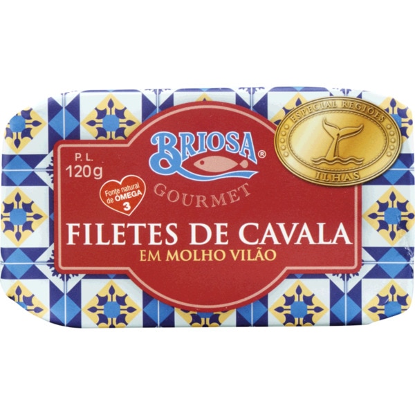 Filete De Cavala Em Molho Vilão 120 g