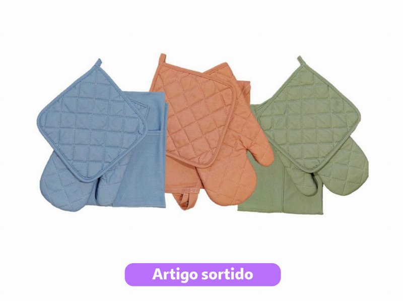 Kit De Cozinha Mumbai Cores Sortidas
