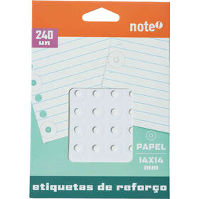 Conjunto 240 Etiquetas Adesivas Para Reforço Note!