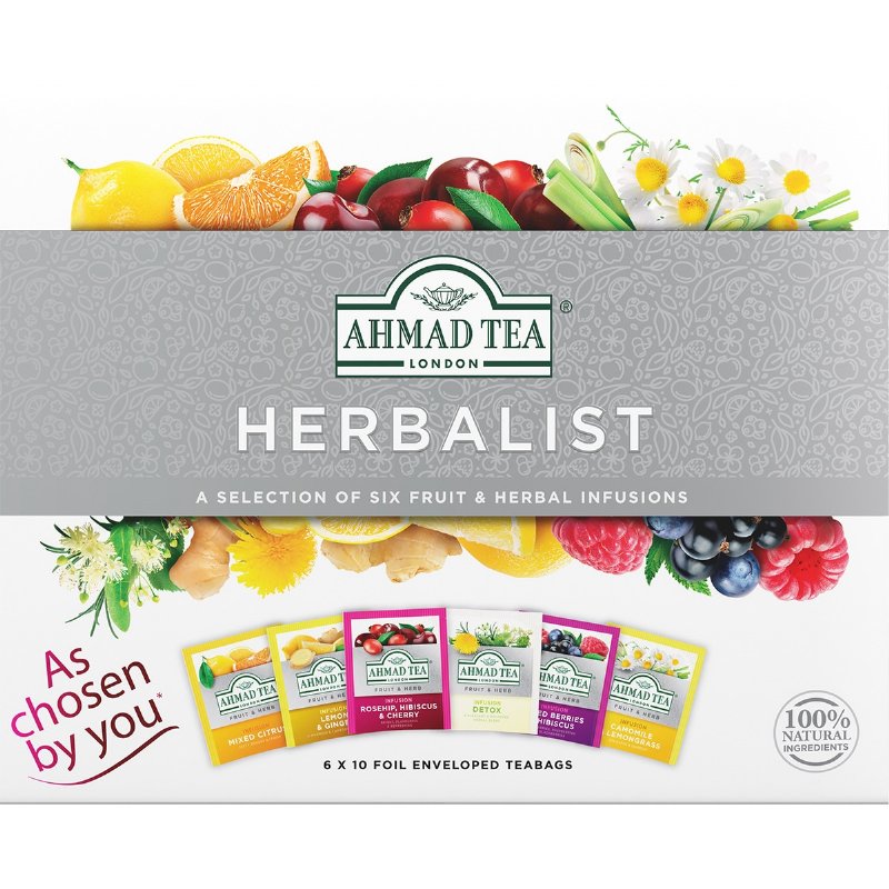 Infusão Seleção Herbalist 60 unidades