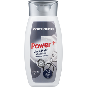 Limpa Pratas E Metais Power + Continente 250 ml