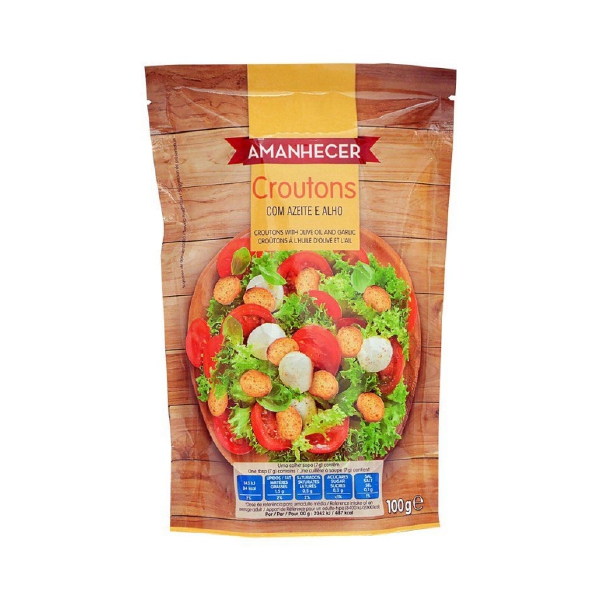 Croutons Com Azeite E Alho 100 g Amanhecer