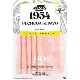 Fiambre De Peito De Peru Fatiado Elpozo 120 gr