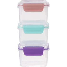 Conjunto 3 Caixas Snacks 400 ml Lunch To Go Kasa