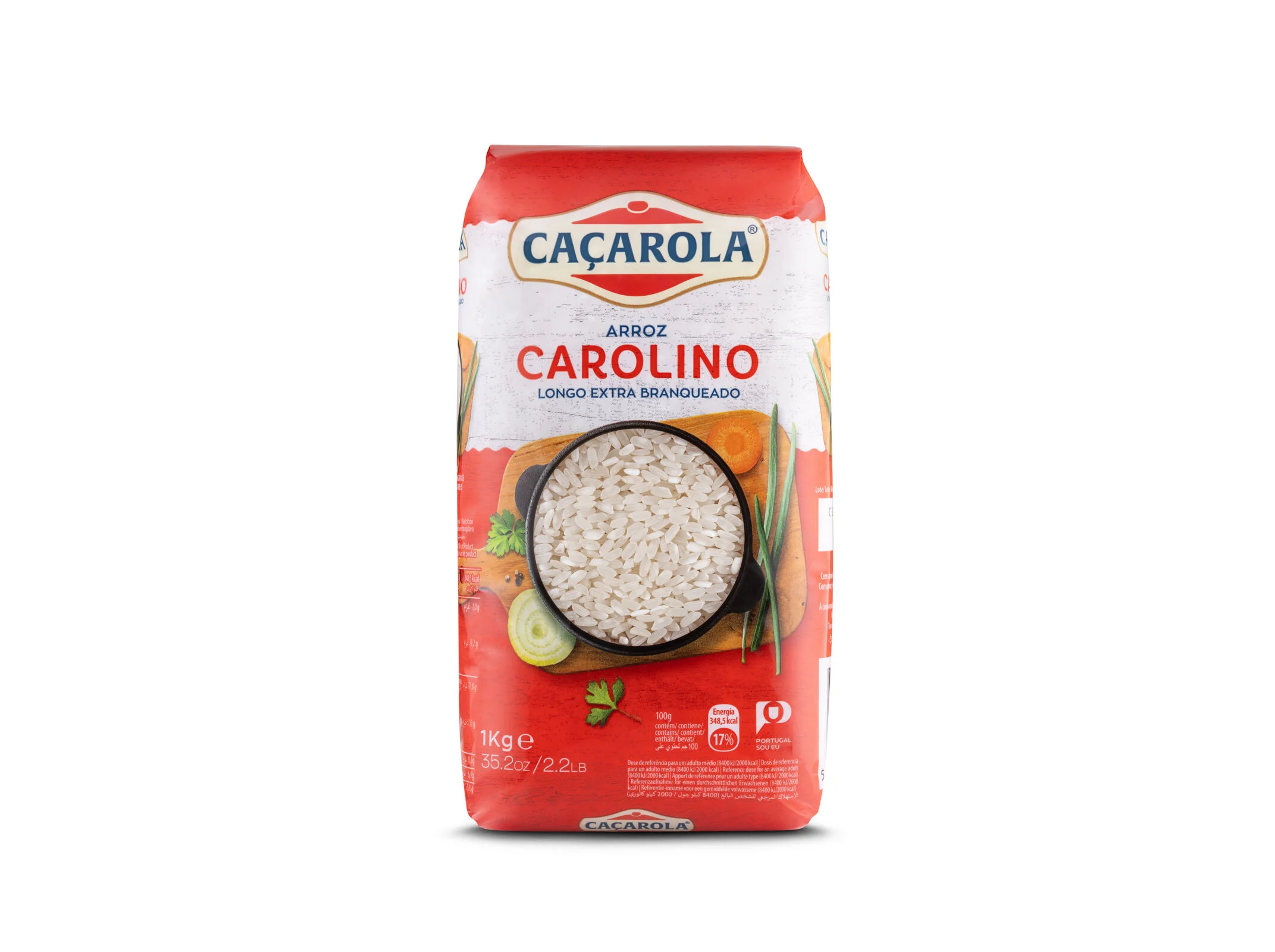 Arroz Carolino Caçarola 1 Kg