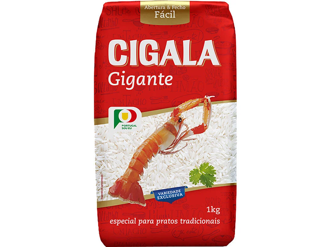 Arroz Carolino Cigala Gigante 1kg