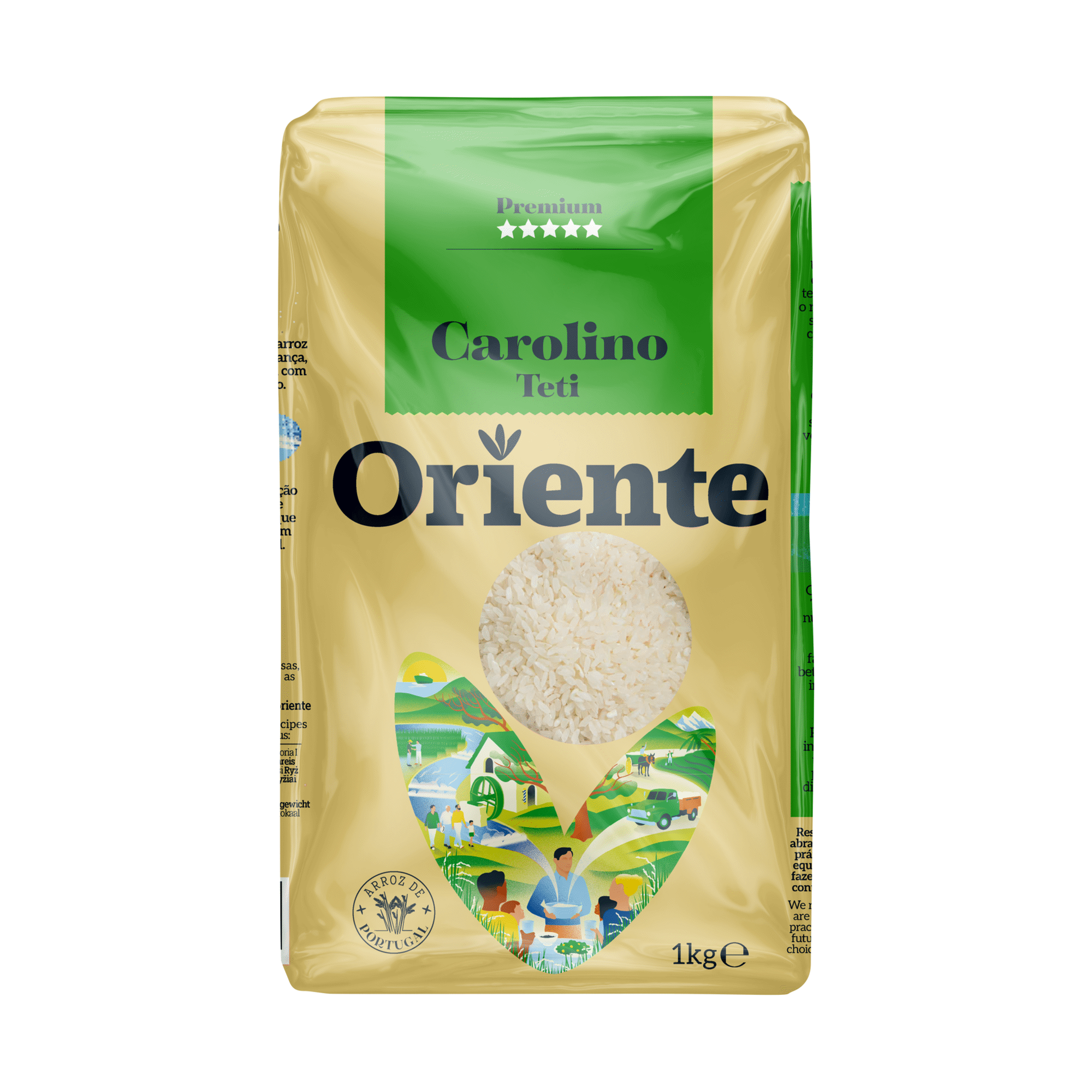 Arroz Carolino Oriente 1kg