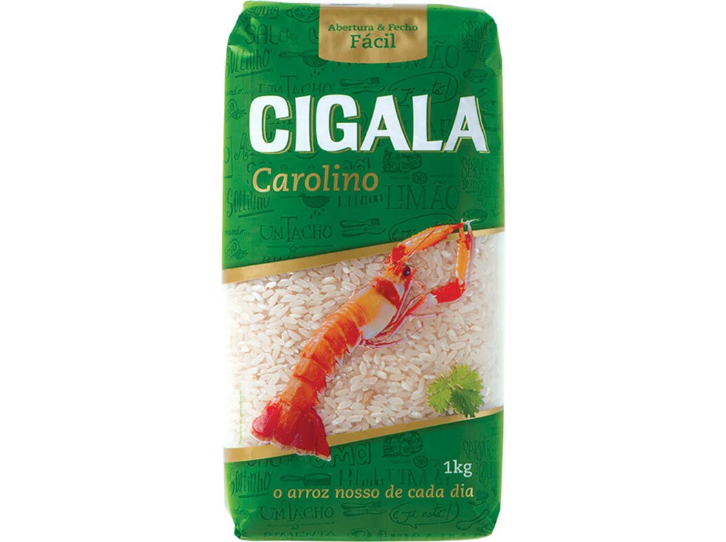 Arroz Carolino Extra Longo Cigala 1 kg
