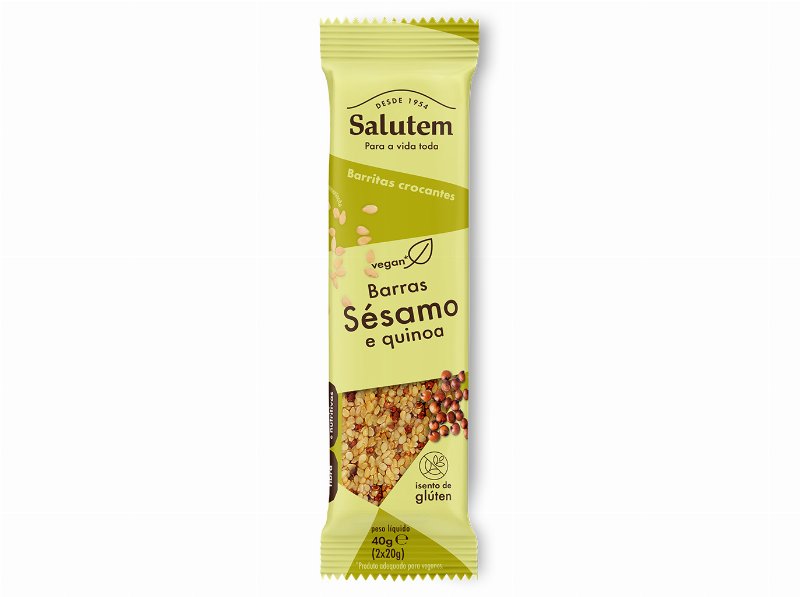 Barra Salutem Crocante Sésamo Quinoa 40 g