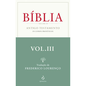 Bíblia - Antigo Testamento (Volume Iii) De Frederico Lourenço