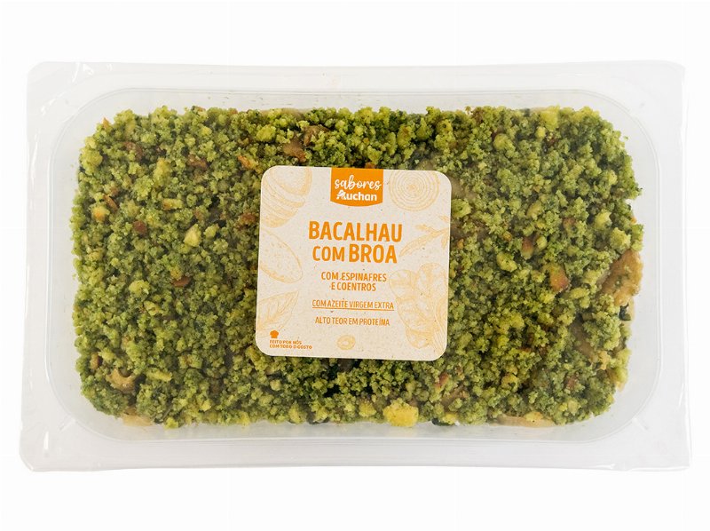 Bacalhau Com Broa Sabores Auchan 900 g