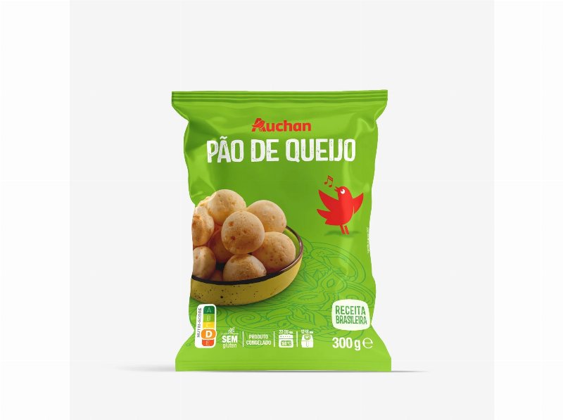 Pão De Queijo Auchan Sem Glúten 300 g