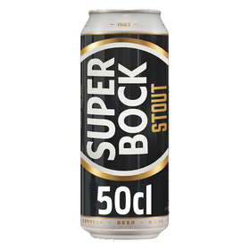 Cerveja Em Lata Com Álcool Stout Super Bock 50 cl