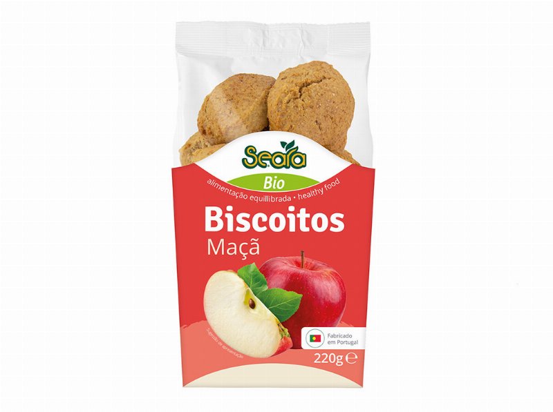Biscoitos De Maça Seara Bio 220 g