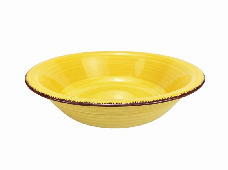 Saladeira Grés Actuel Amarelo Ø23.2Cm