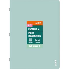 Caderno Agrafado A4 48 Folhas (Várias Cores) Note!