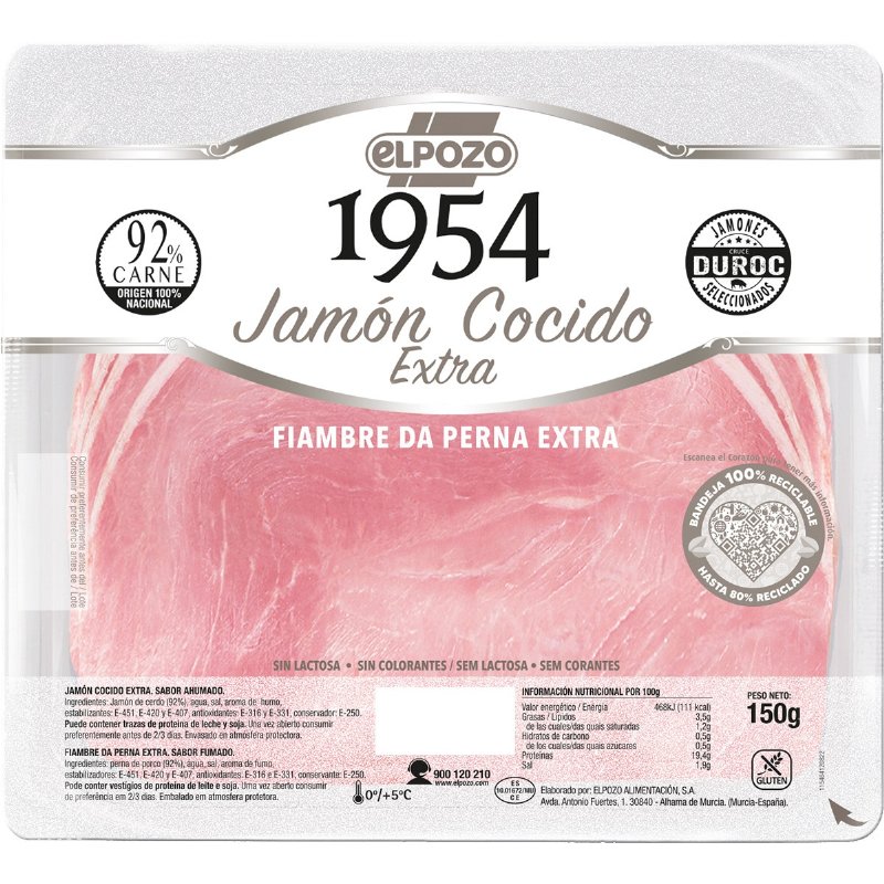 Fiambre Da Perna Extra 150 g