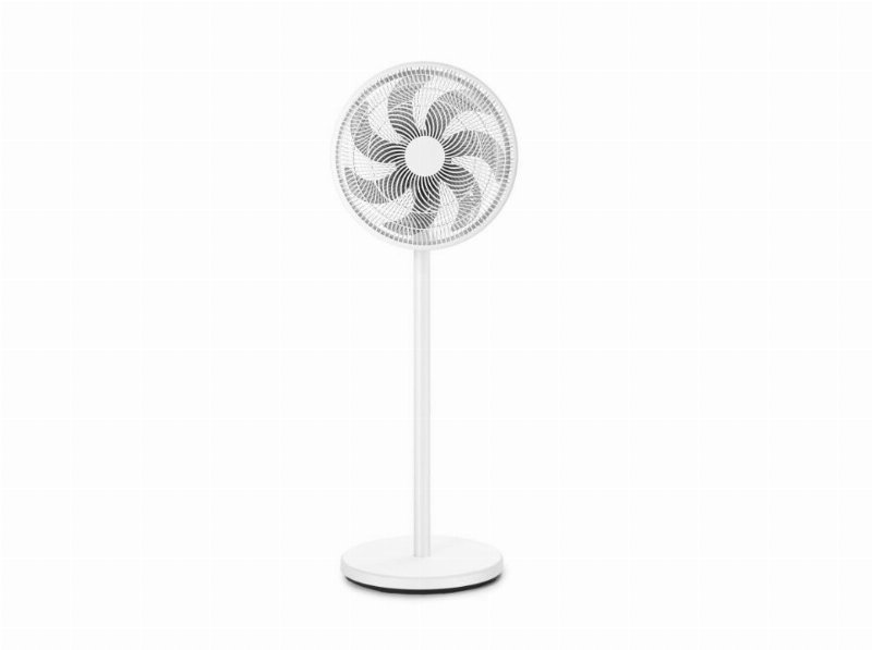 Ventoinha De Pé Qilive Q.6871 Branca 40Cm 45W 7 Pás