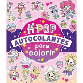 K-Pop - Autocolantes Para Colorir