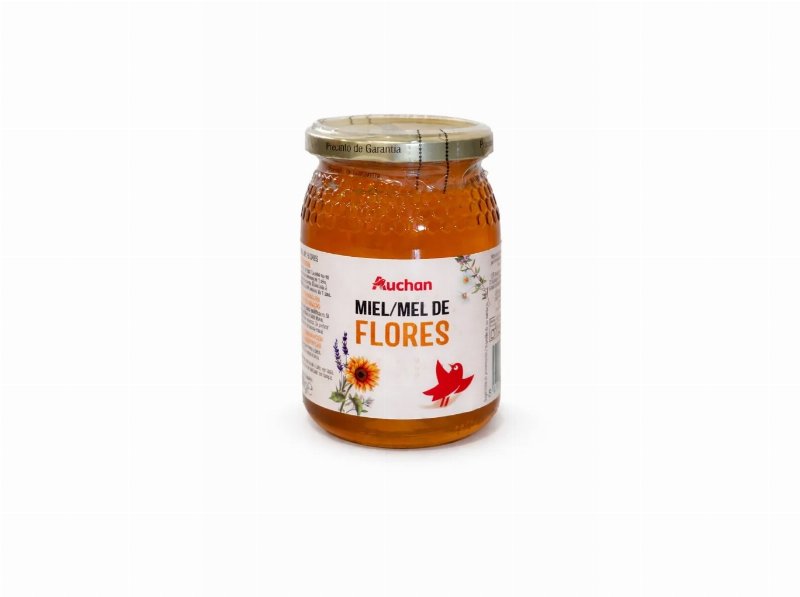 Mel De Flores Auchan Frasco 500 g