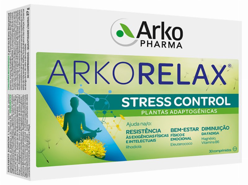 Suplemento Arkorelax Stress Control 30 Comp