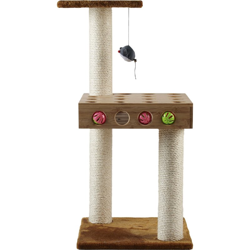 Arranhador Para Gato Em Bambú