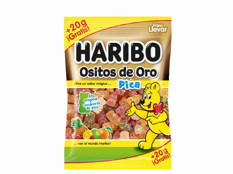 Gomas Haribo Ositos Oro Pica 120 g