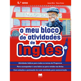 O Meu Bloco De Atividades De Inglês - 4.º Ano De Gailivro