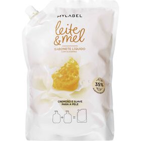 Sabonete Líquido Leite E Mel Mylabel 1 Lt