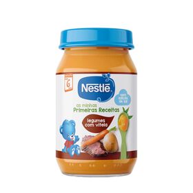 Refeição Para Bebé Legumes Com Vitela +6M Nestlé 190 gr