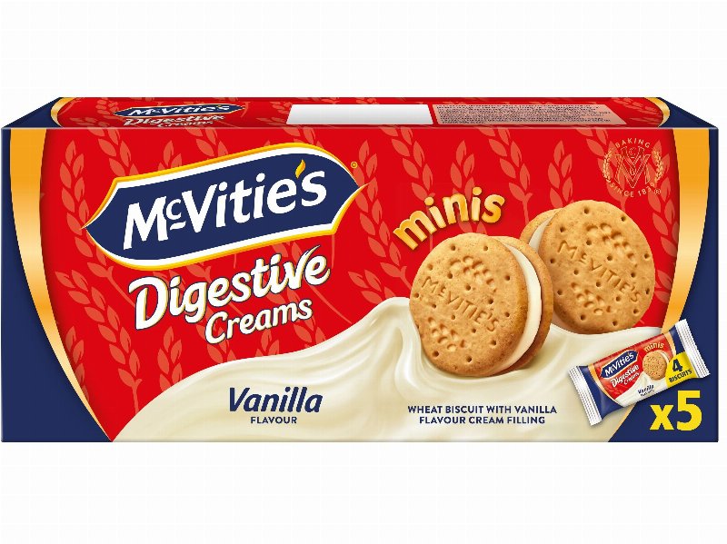 Bolachas Recheadas Mcvitie's Baunilha 185 g