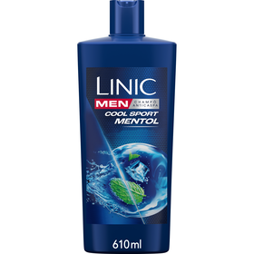 Champô Anticaspa Cool Sport Mentol Linic 610 ml