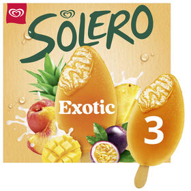 Gelado Exotic Solero 270 ml (3 Un)