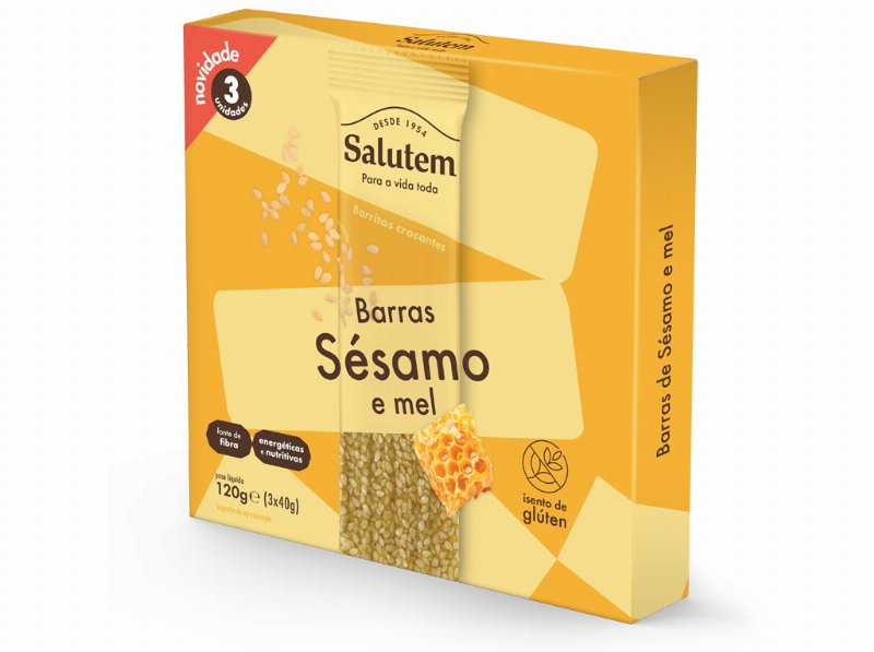 Barra De Cereais Salutem Sesamo E Mel 120 g
