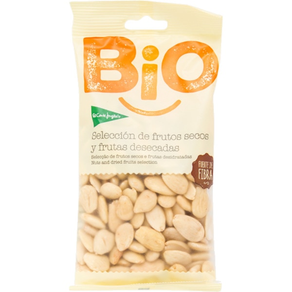 Amêndoas Cruas Sem Pele Biológicas 200 g