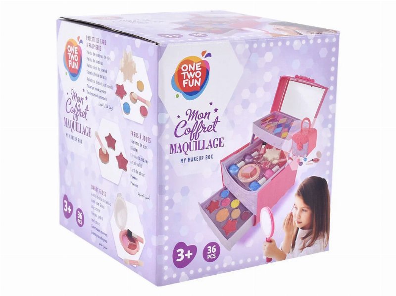 Malinha One Two Fun Com Acessórios Maquilhagem